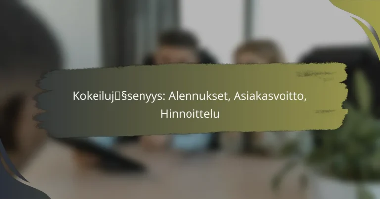 Kokeilujäsenyys: Alennukset, Asiakasvoitto, Hinnoittelu